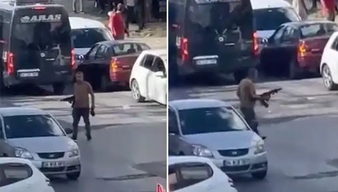 Başakşehir'de Tüfekli Tehlike: Sokaklarda Korku Dolu Anlar