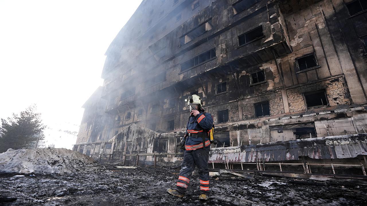 Kartalkaya'daki Otel Yangını Itfaiye Raporu İle Sonuçlandı