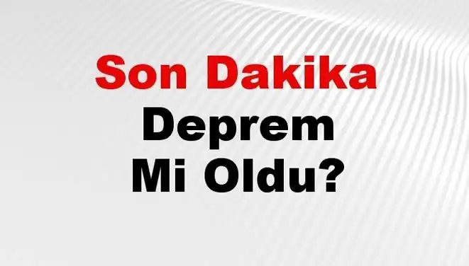 Kars'ta Son Dakika Deprem: Vatandaşlar Paniğe Kapıldı